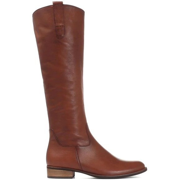 Gabor Brook Brown Leather Equestrian Riding Boot Size 6.5 - Picture 2 of 16